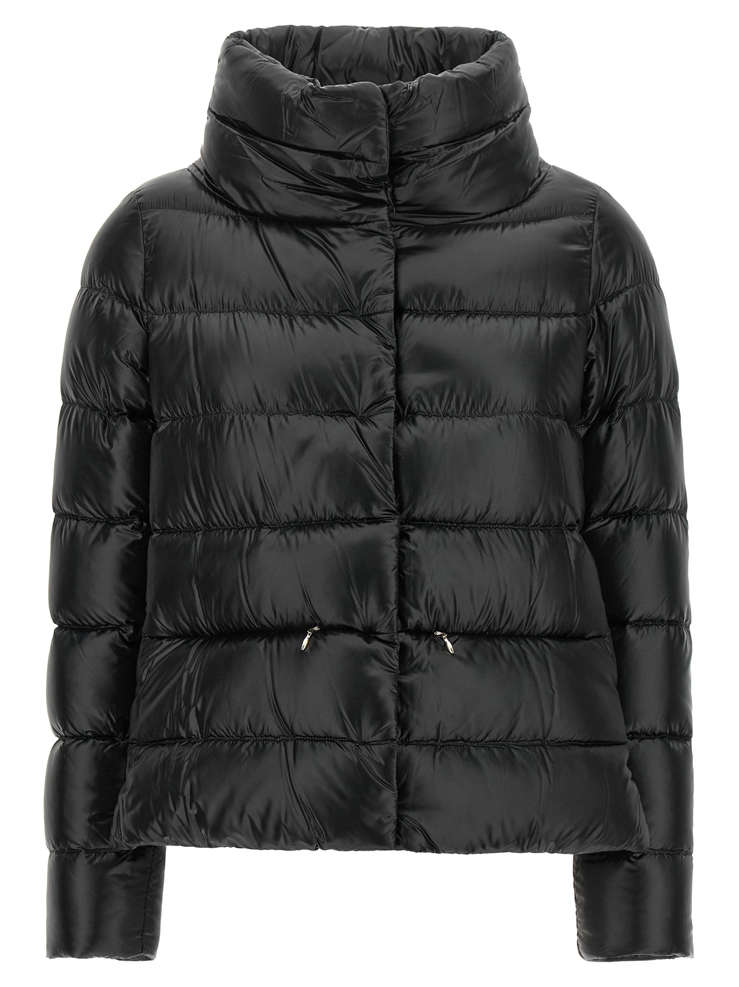 Herno Black Polyamide Full-Length Jacket