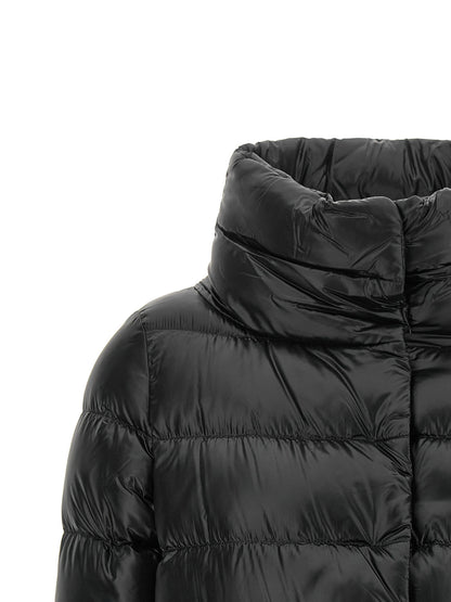 Herno Black Polyamide Full-Length Jacket