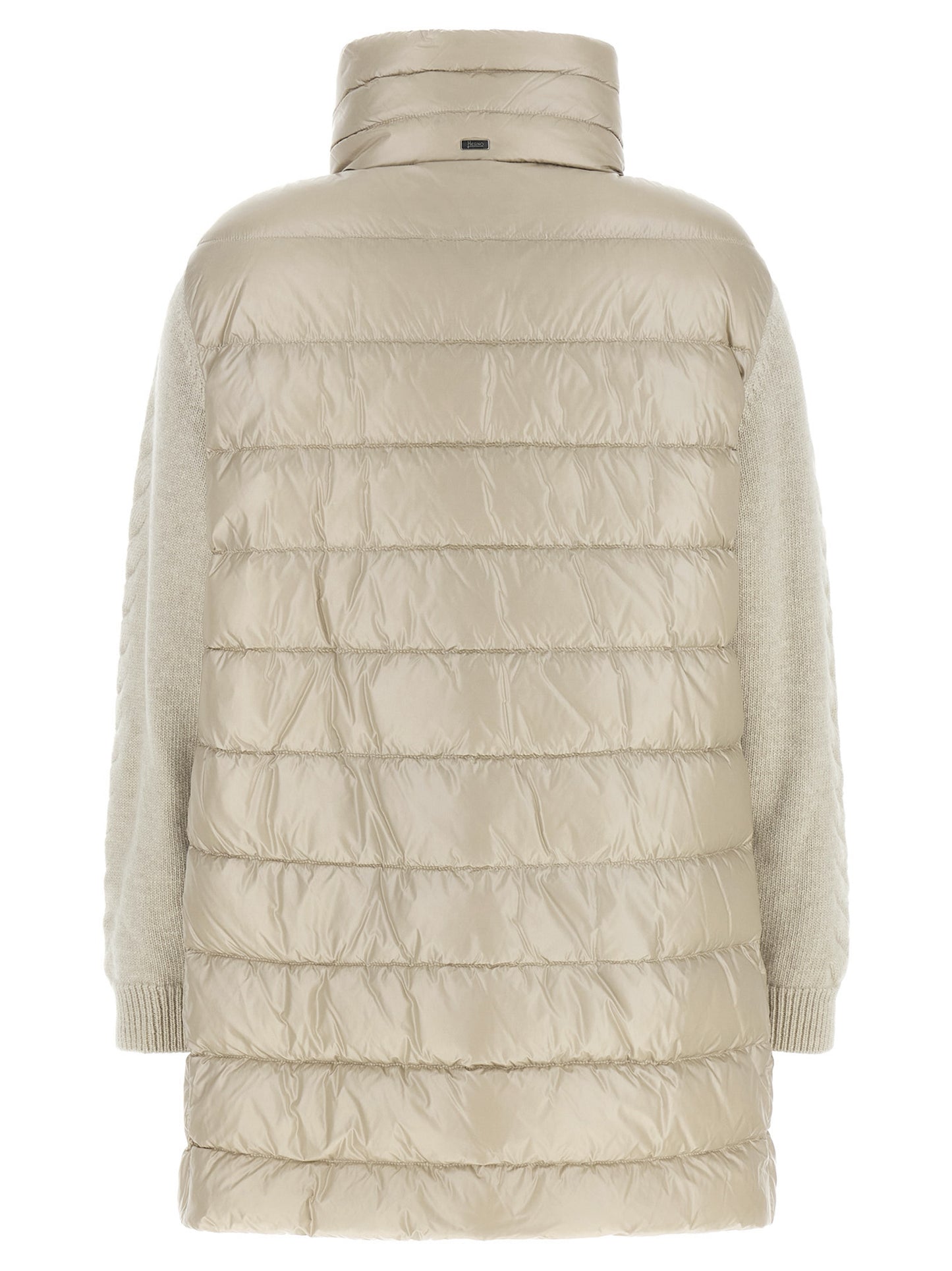 Herno Beige Polyamide Full-Length Jacket