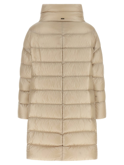 Herno Beige Polyamide Coat