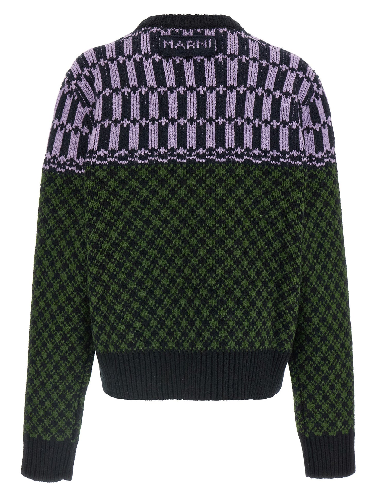 Marni Multicolor Wool Cardigan