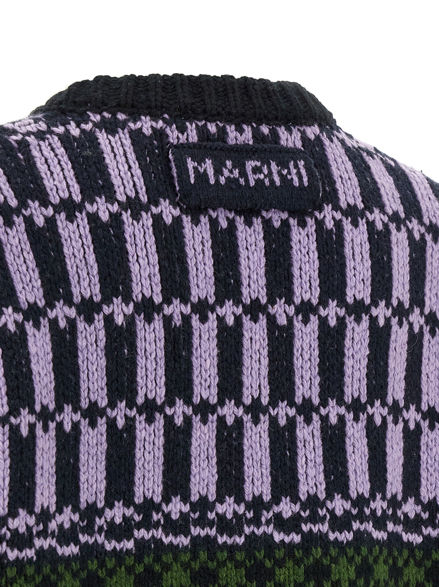 Marni Multicolor Wool Cardigan