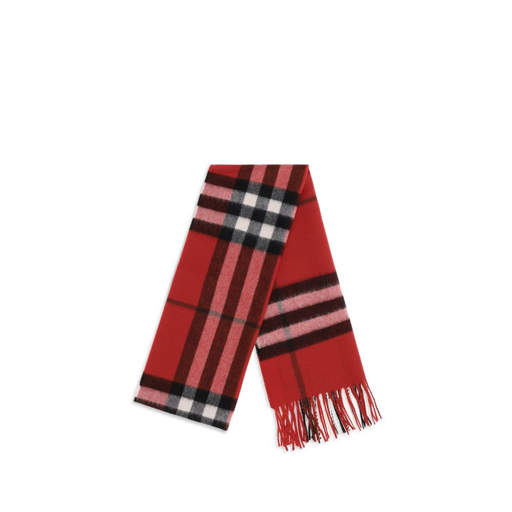 Burberry Red Cashmere Scarf