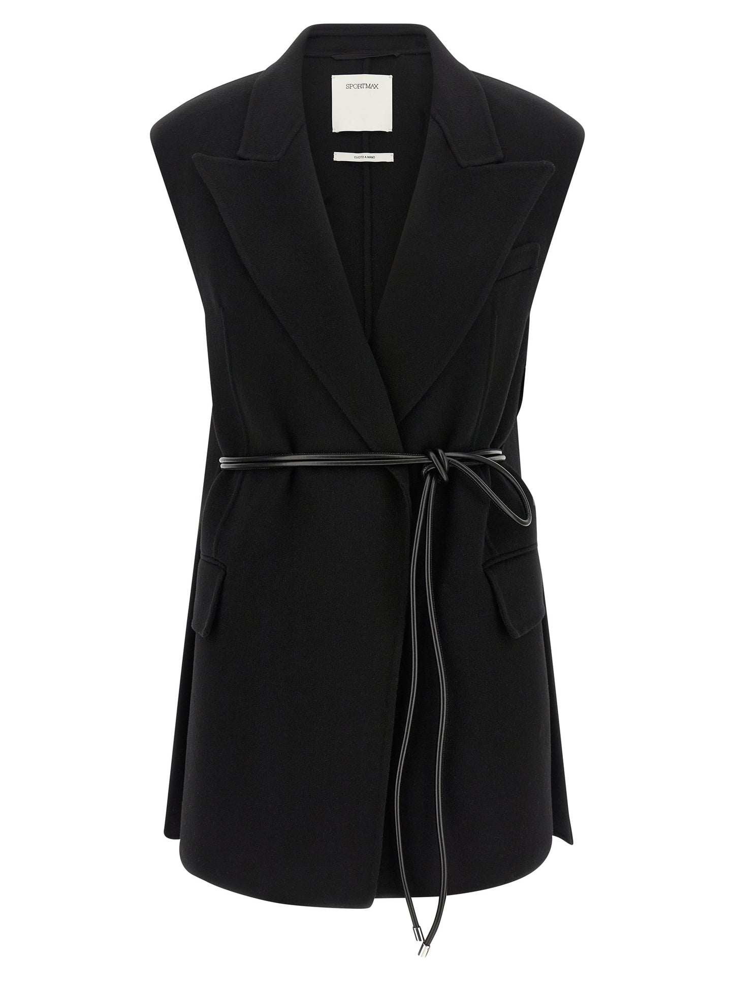 Sportmax Black Wool Blazer
