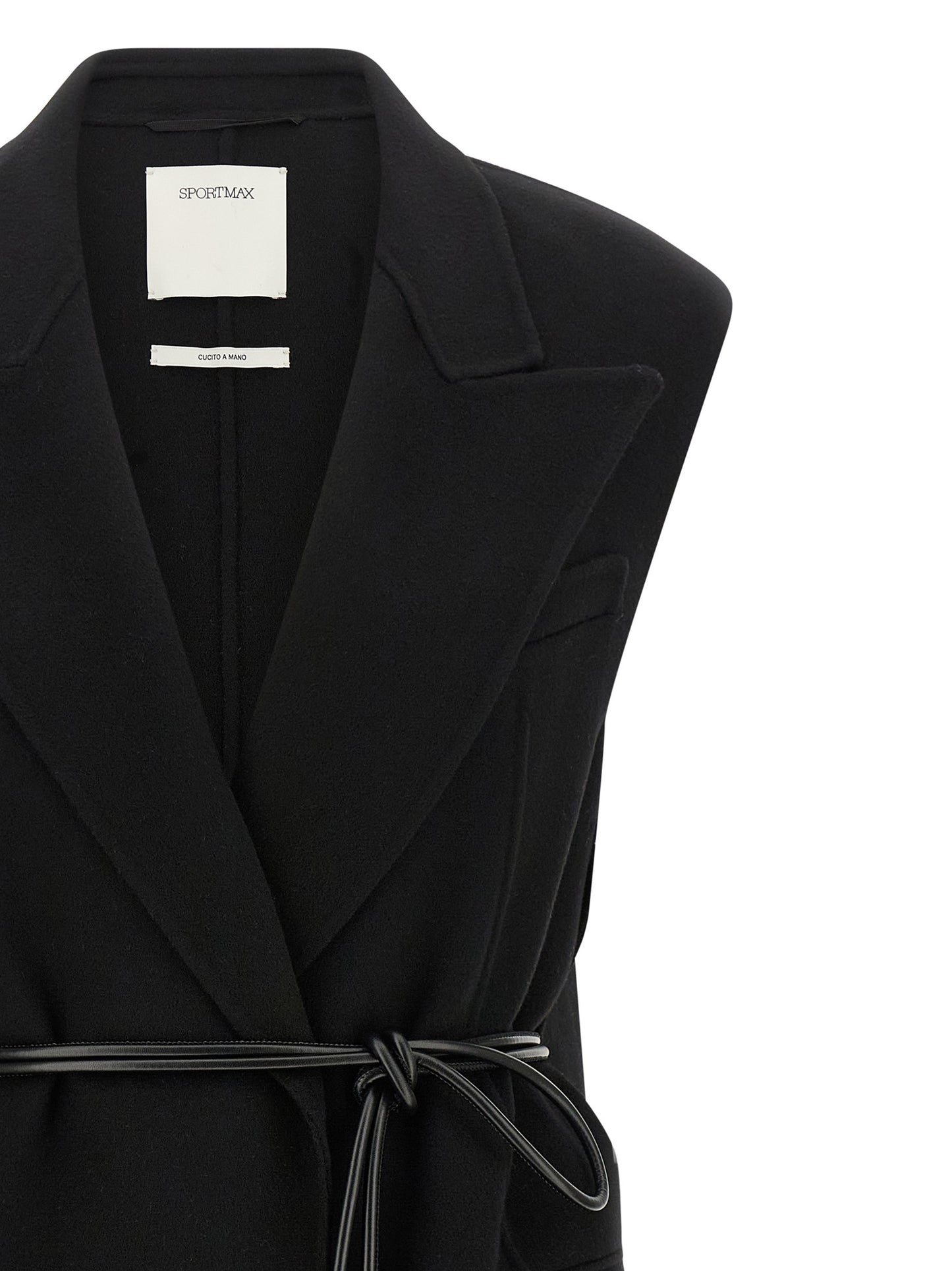 Sportmax Black Wool Blazer
