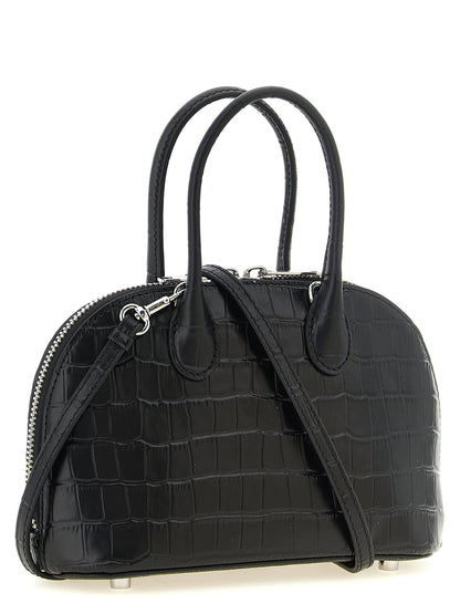 Self-Portrait Black Cowhide Handbag