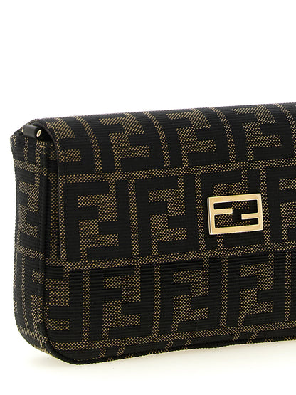 Fendi Brown Polyester Cardholder