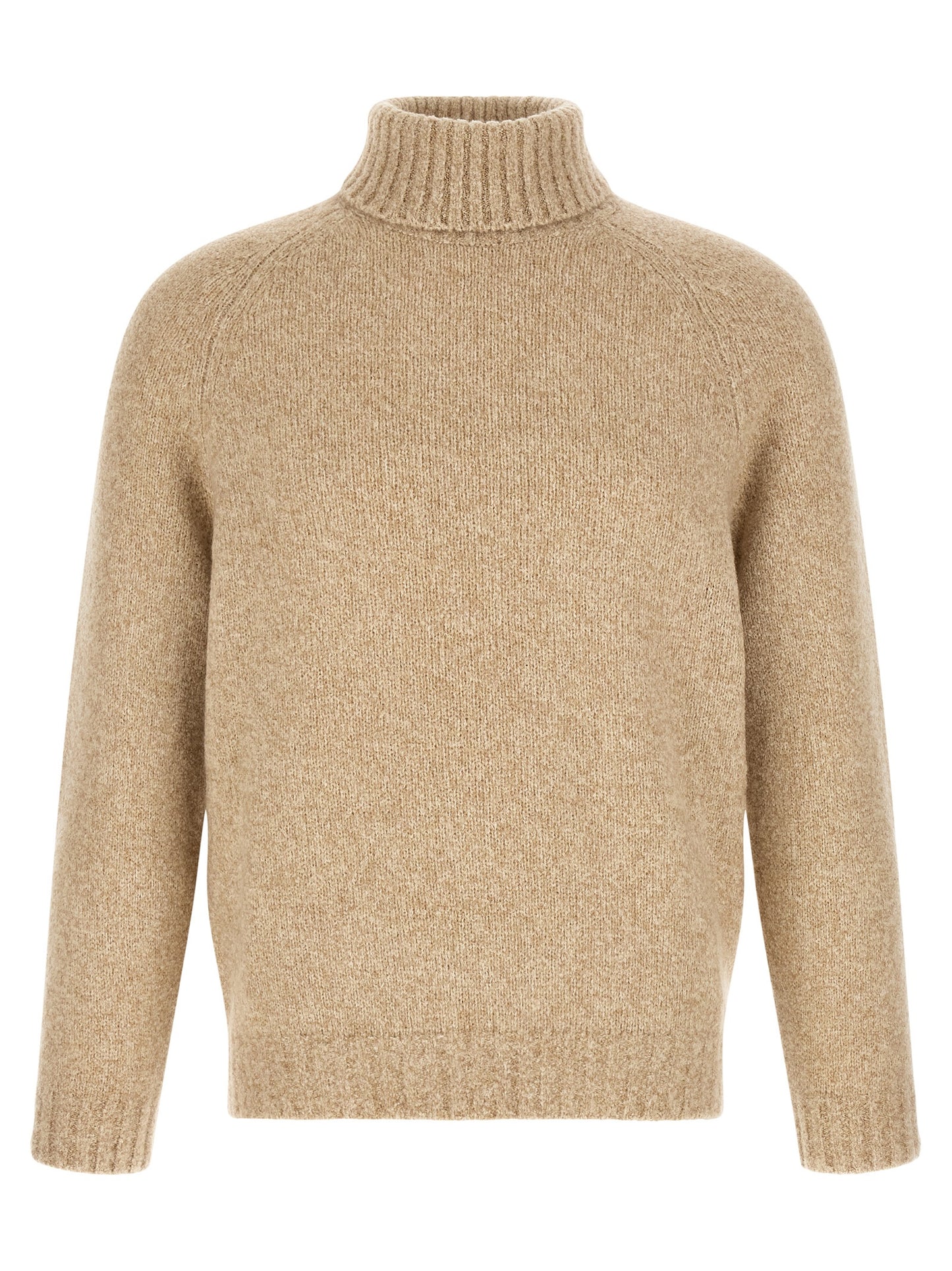 Brunello Cucinelli Beige Virgin Wool Cardigan