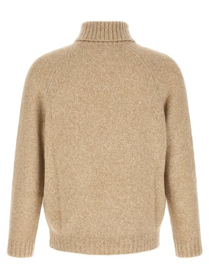 Brunello Cucinelli Beige Virgin Wool Cardigan