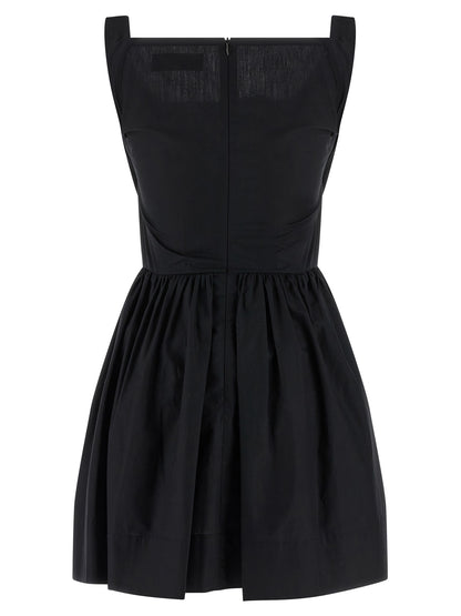 Vivienne Westwood Black Cotton Short Dress