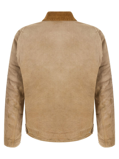 Golden Goose Beige Cotton Shell Jacket