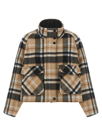 PINKO Multicolor Wool Coat