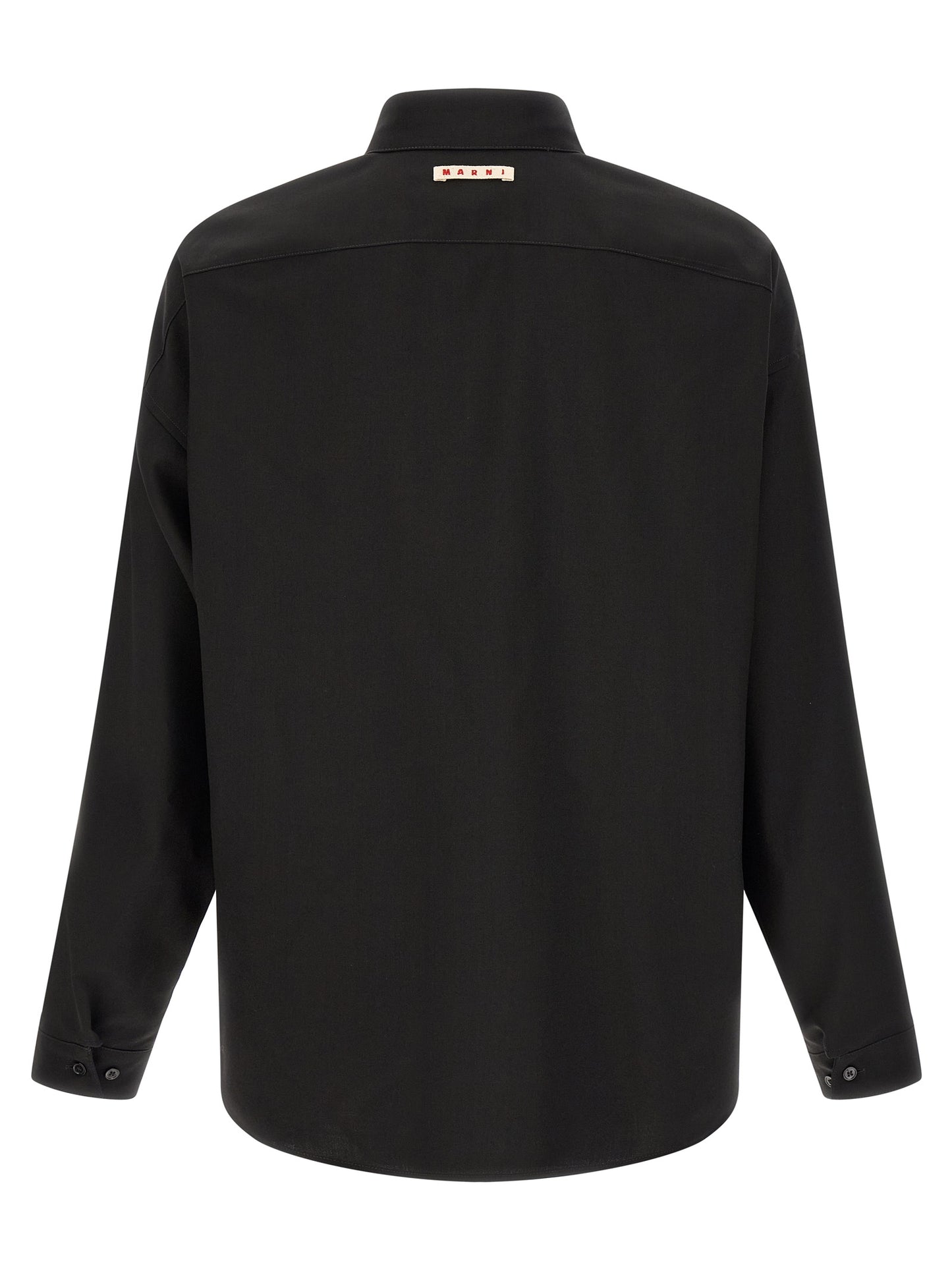 Marni Black Virgin Wool Blouse