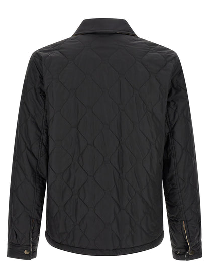 Burberry Black Polyamide Full-Length Jacket
