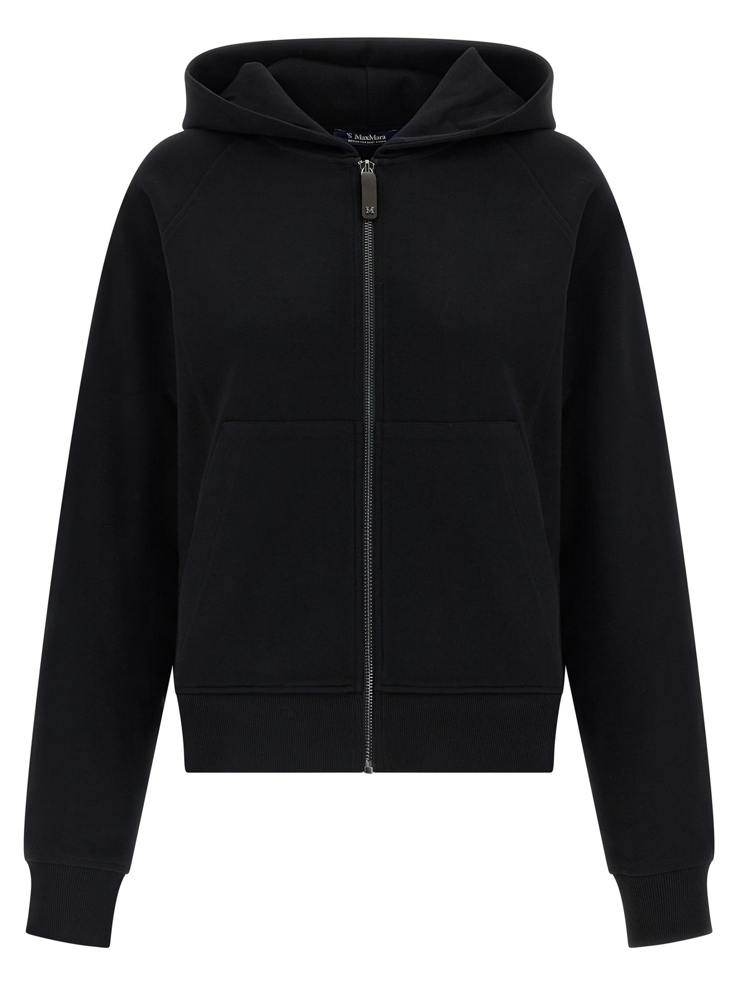 'S Max Mara Black Cotton Sweatshirt