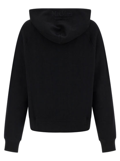 'S Max Mara Black Cotton Sweatshirt