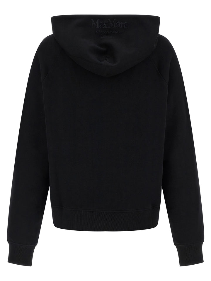 'S Max Mara Black Cotton Sweatshirt