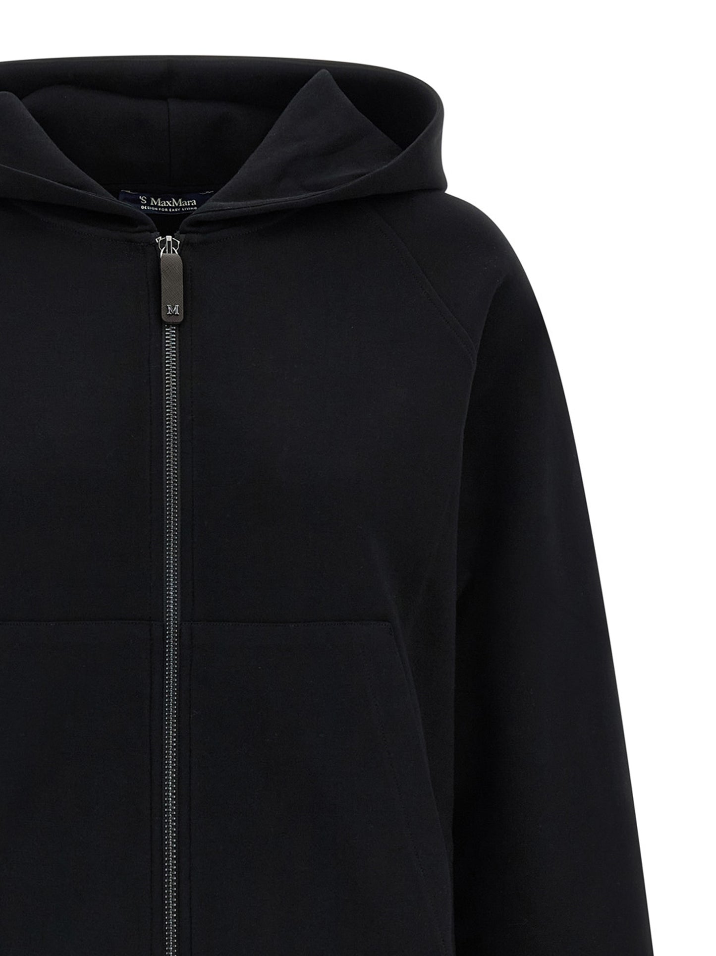'S Max Mara Black Cotton Sweatshirt