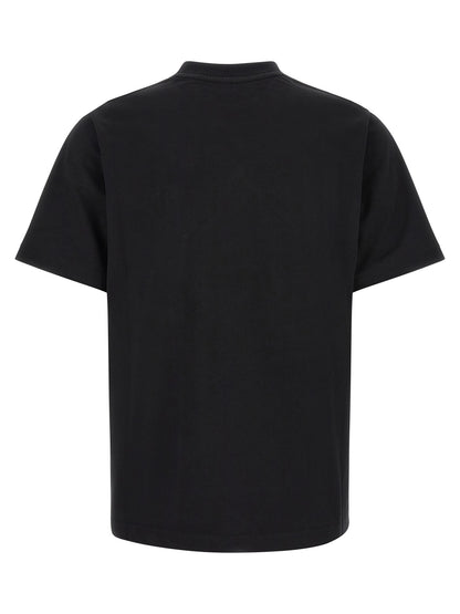 Casablanca Black Organic Cotton T-Shirt