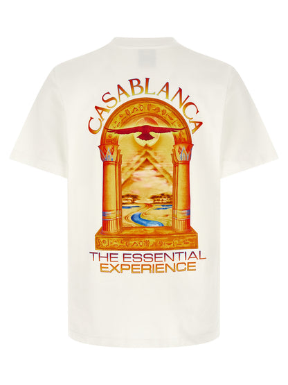 Casablanca White Organic Cotton T-Shirt