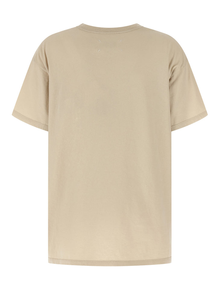 Maison Margiela Beige Cotton T-Shirt