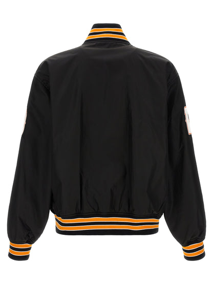 Balenciaga Black Polyamide Bomber