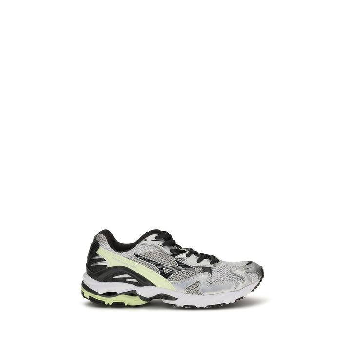 MIZUNO Gray Fabric Athletic Sneakers