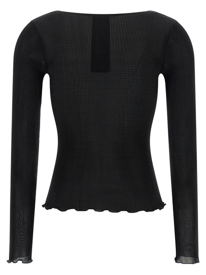 Saint Laurent Black Silk Shirt