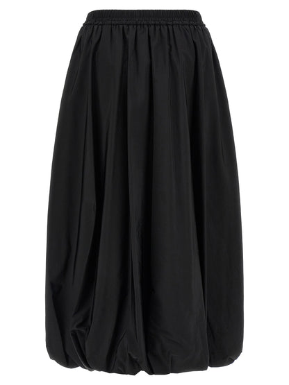 Max Mara Black Polyamide Mini Skirt