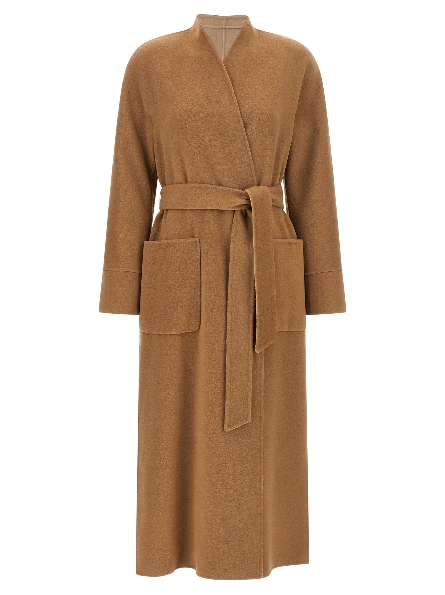 Max Mara Beige Wool Coat
