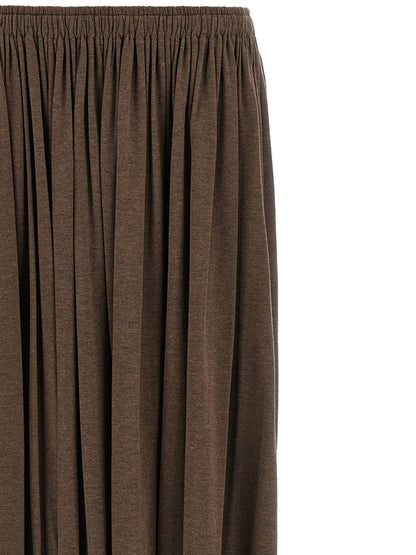 Max Mara Brown Lyocell Mini Skirt