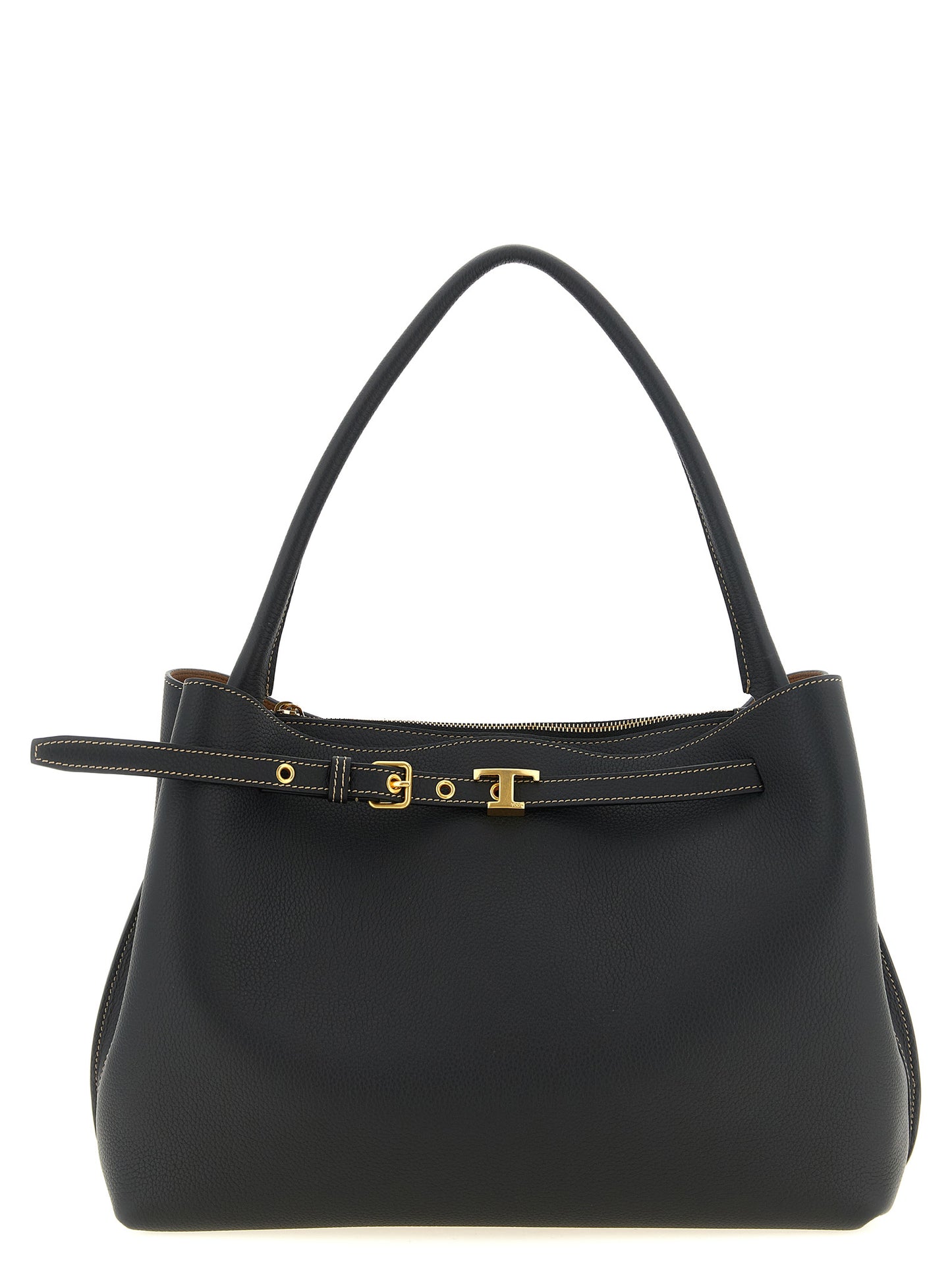 Tod's Black Calfskin Handbag
