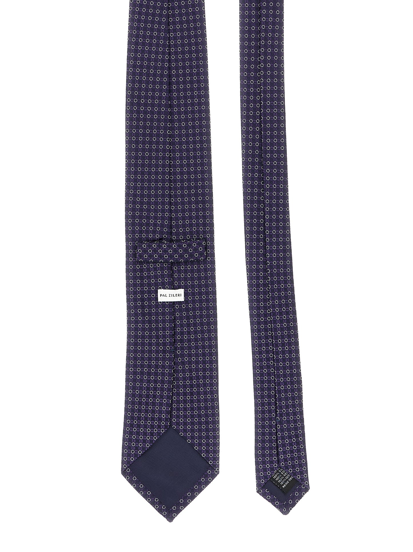 Pal Zileri Purple Silk Tie