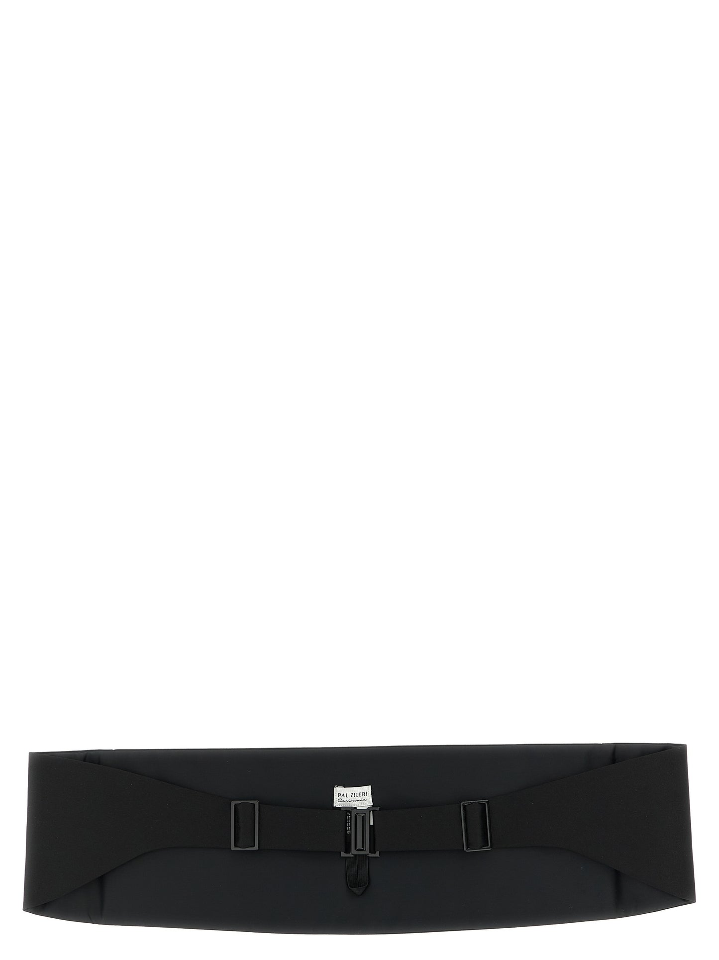 Pal Zileri Black Polyester Cummerbund
