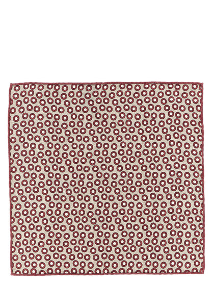 Brunello Cucinelli Multicolor Silk Pocket Square
