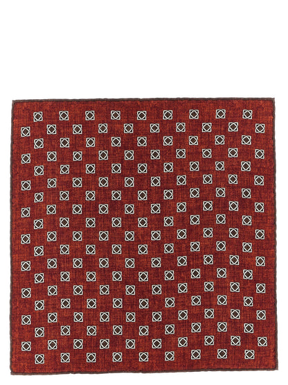 Brunello Cucinelli Multicolor Silk Pocket Square