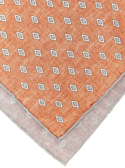 Brunello Cucinelli Multicolor Silk Pocket Square