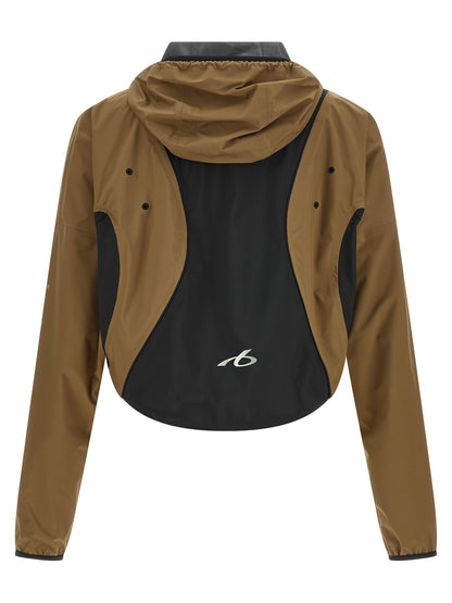 Balenciaga Brown Polyester Shell Jacket