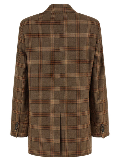Max Mara Brown Wool Blazer