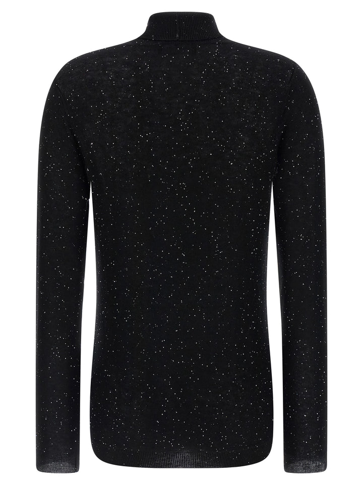 Fabiana Filippi Black Wool Cardigan