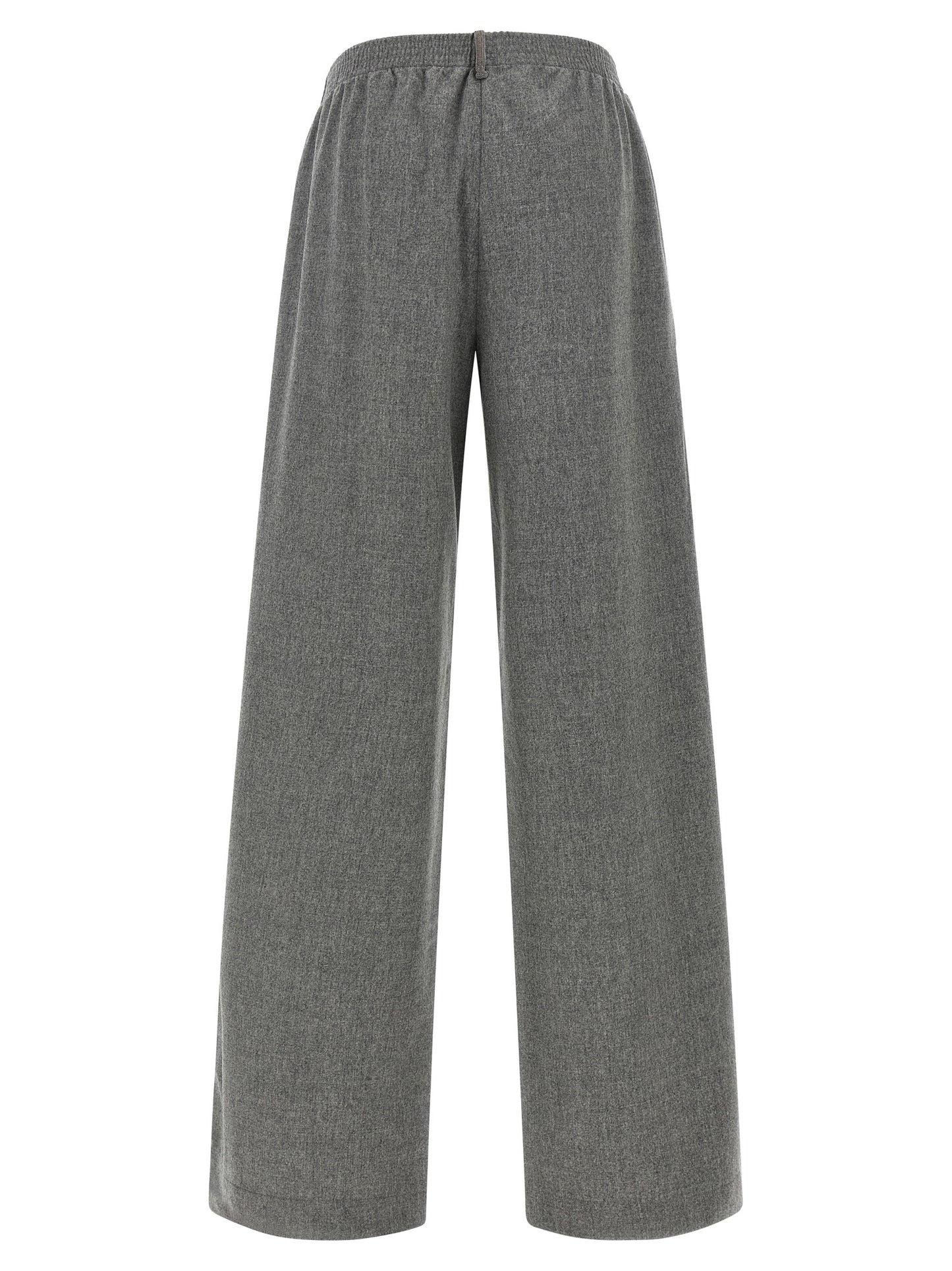 Fabiana Filippi Gray Virgin Wool Cargo Pants