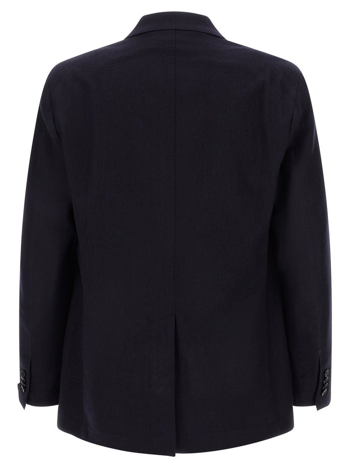 Tagliatore Blue Virgin Wool Two-Piece Suit