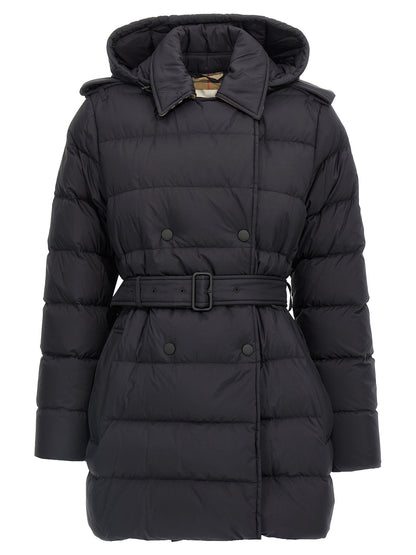 Burberry Black Polyamide Coat