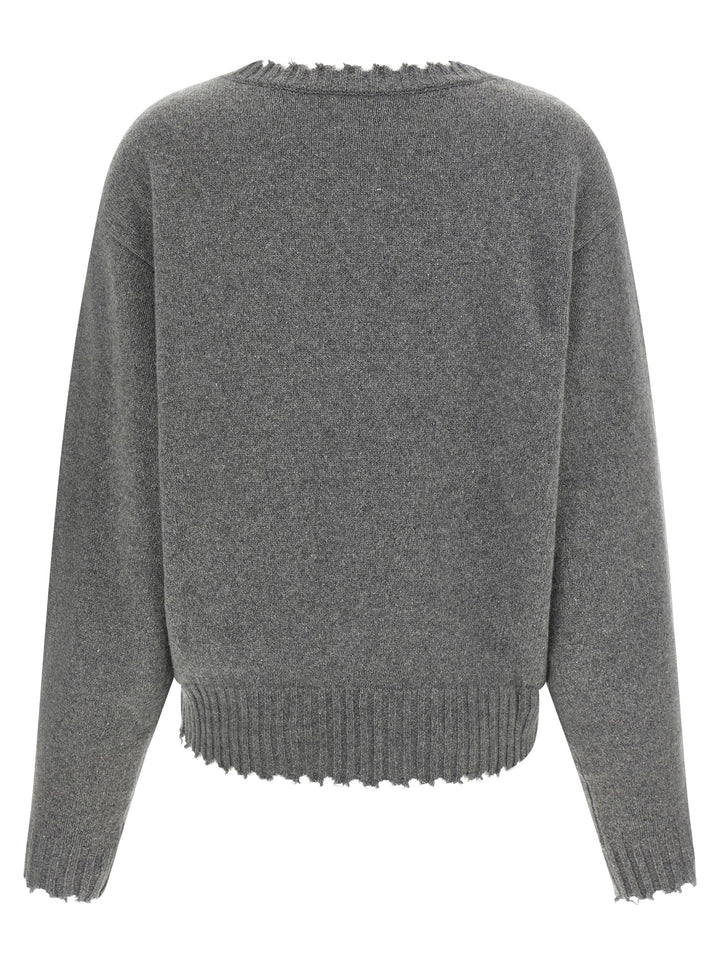 NUDE Gray Cashmere Cardigan