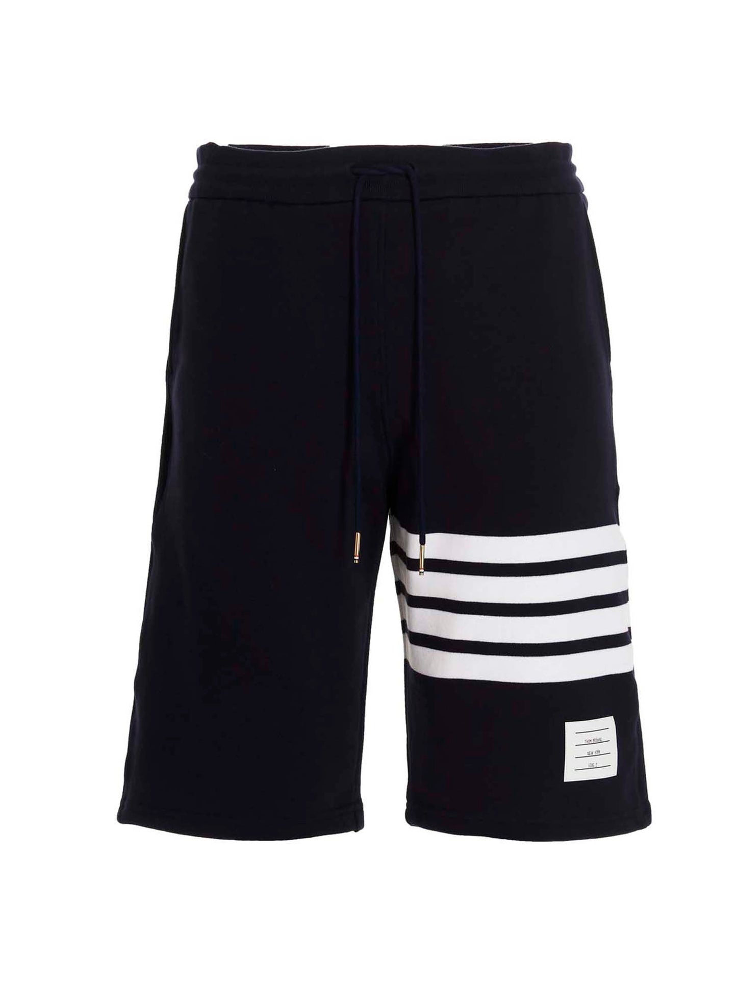 Thom Browne Blue Cotton Bermuda Shorts