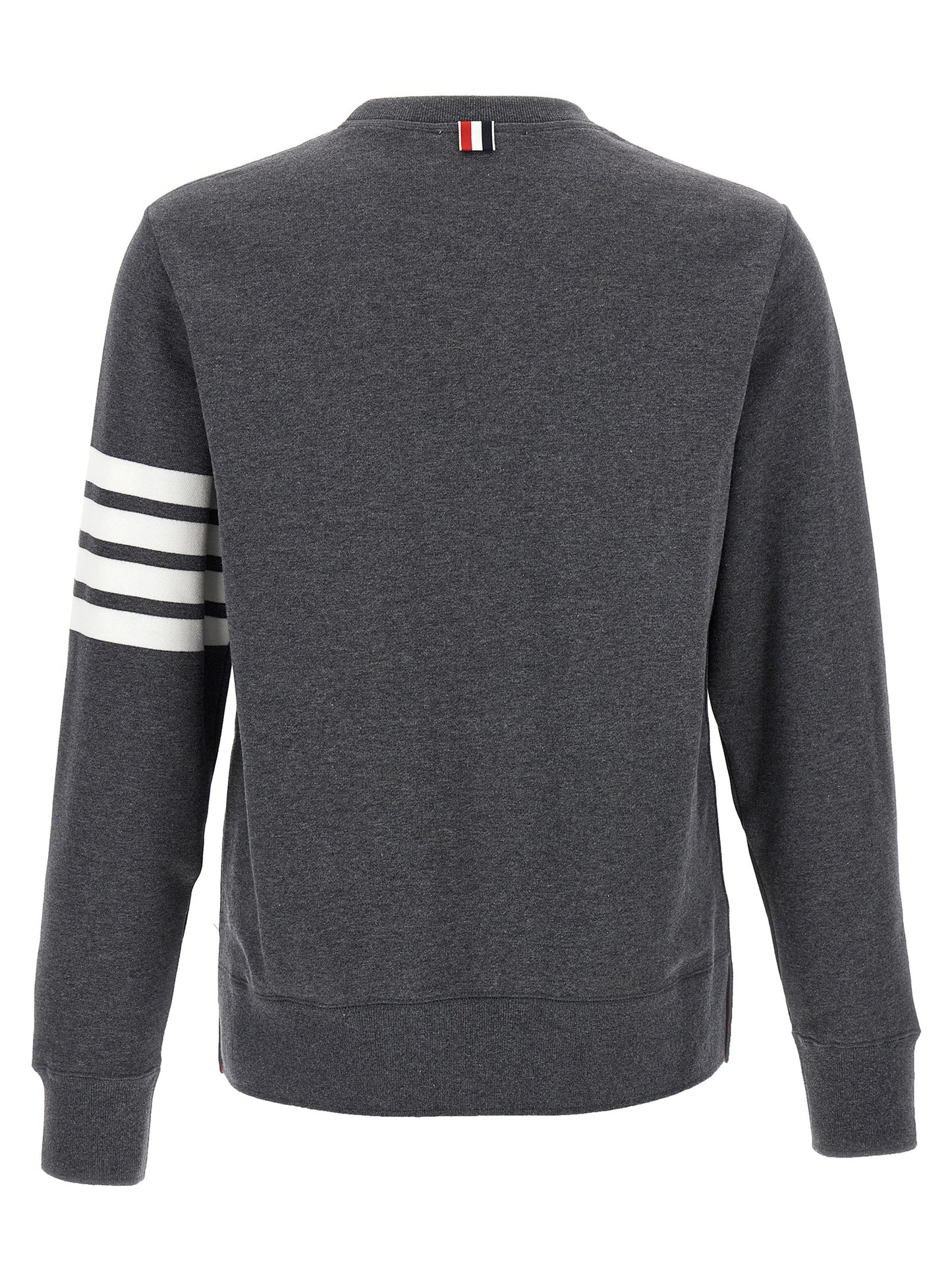 Thom Browne Gray Cotton Sweatshirt