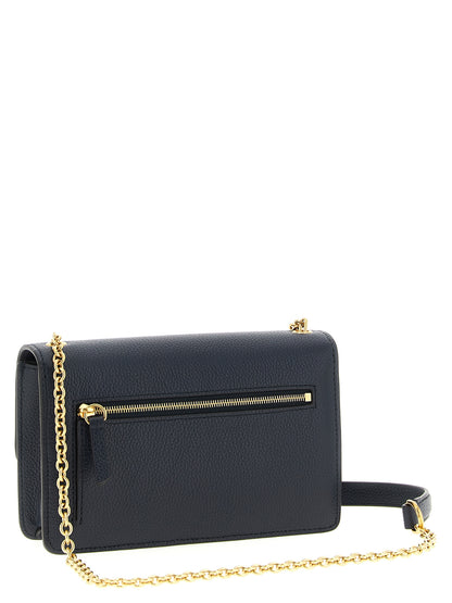 Mulberry Blue Calfskin Crossbody Bag