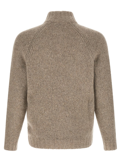 Brunello Cucinelli Beige Cashmere Cardigan