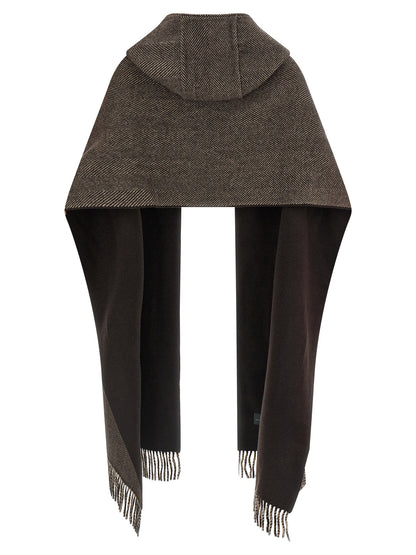 Brunello Cucinelli Brown Cashmere Scarf