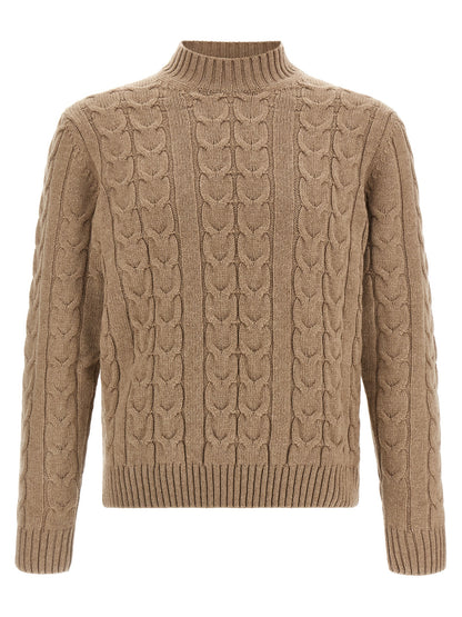 ZANONE Beige Virgin Wool Cardigan